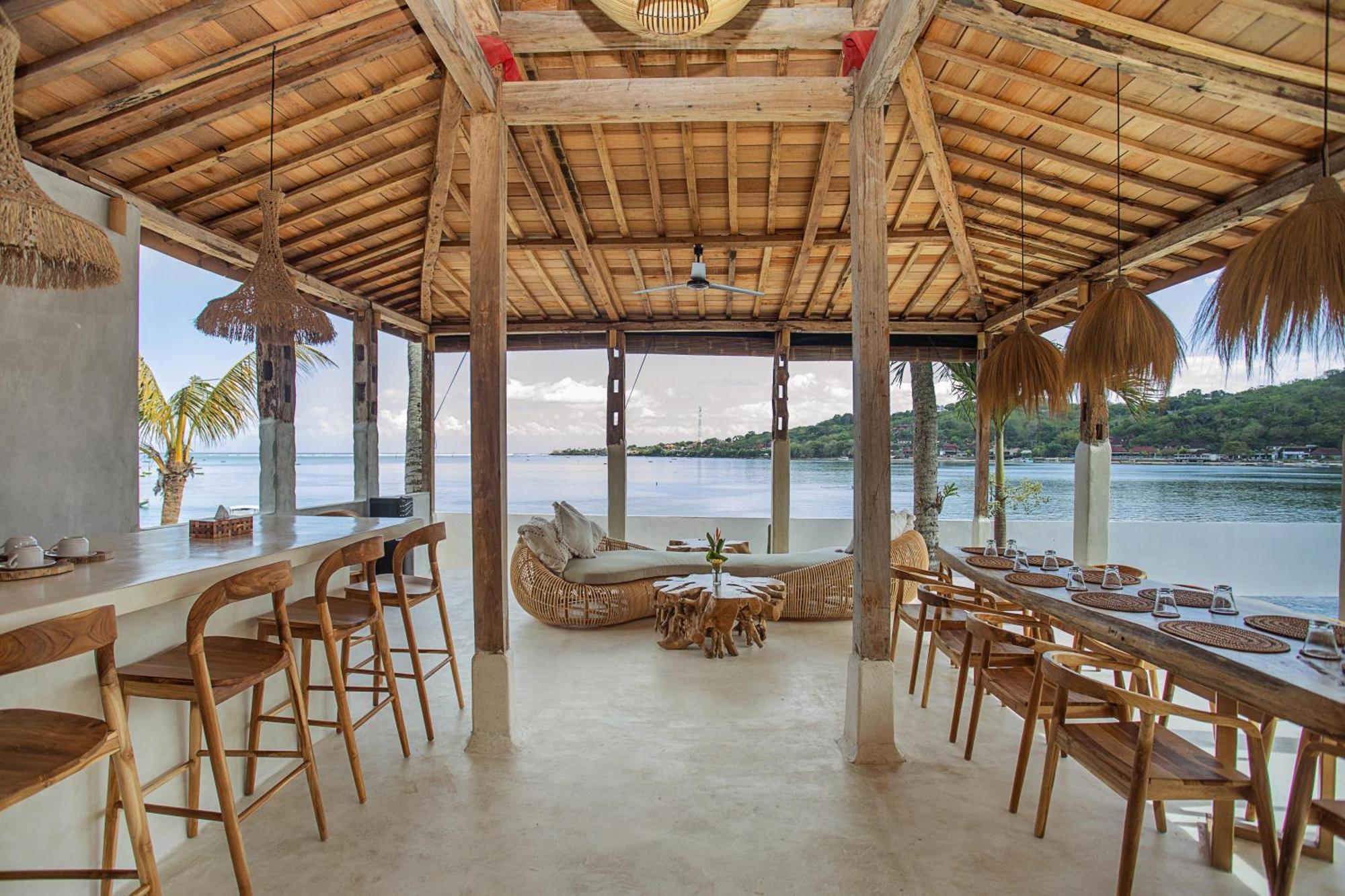 Sunset House Ceningan, 10 Person Beachview Private Villa Нуса-Лембонган Екстер'єр фото