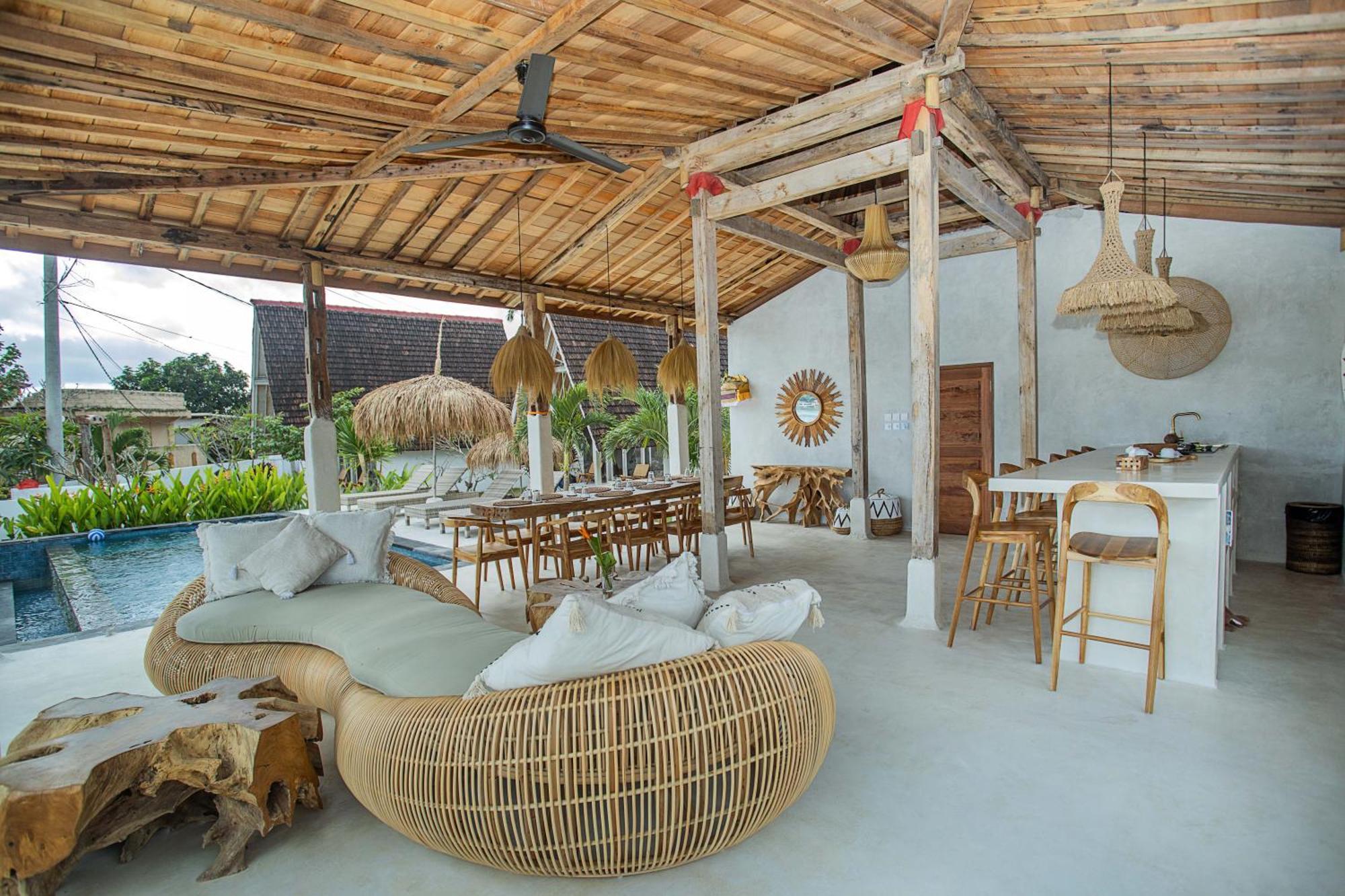 Sunset House Ceningan, 10 Person Beachview Private Villa Нуса-Лембонган Екстер'єр фото