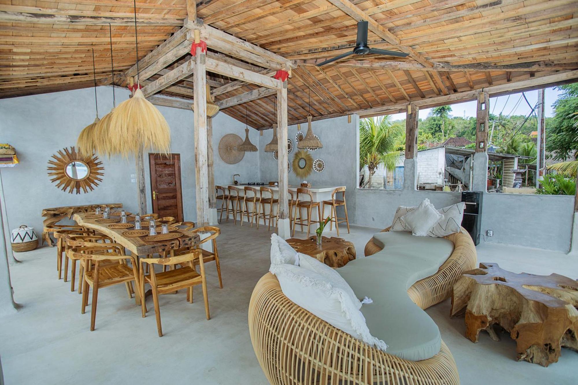 Sunset House Ceningan, 10 Person Beachview Private Villa Нуса-Лембонган Екстер'єр фото