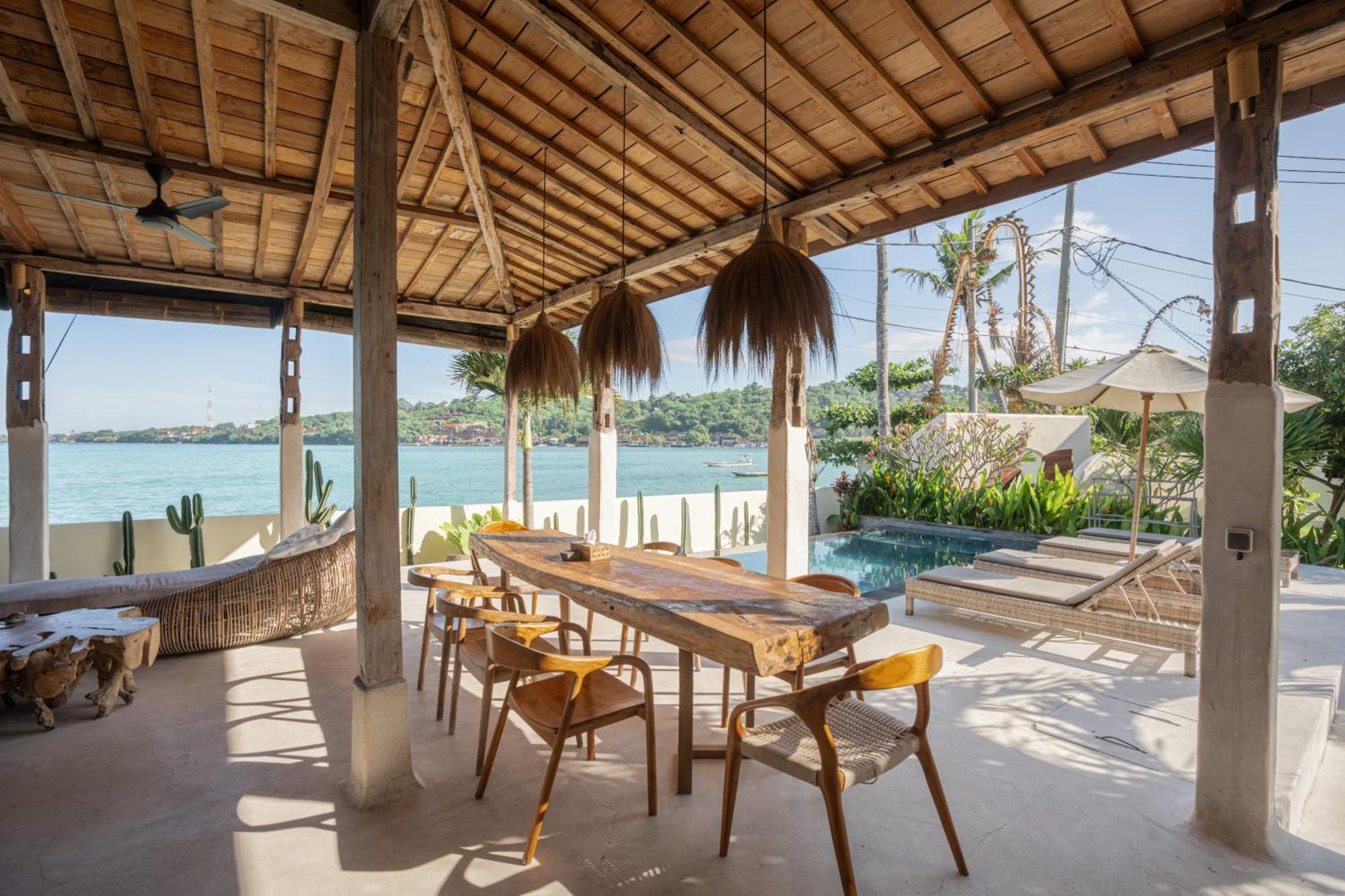Sunset House Ceningan, 10 Person Beachview Private Villa Нуса-Лембонган Екстер'єр фото
